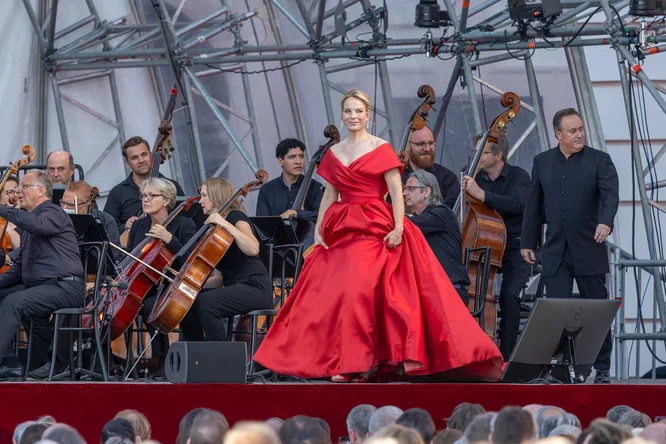 Elina Garanca bei Klassik unter Sternen