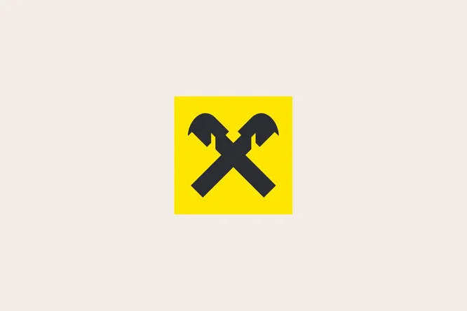 Giebelkreuz - Raiffeisen-Giebelkreuz-Logo
