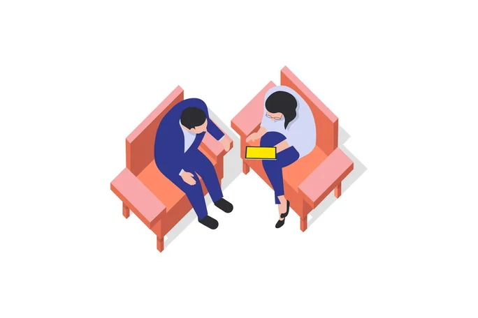 Illustration Besprechung