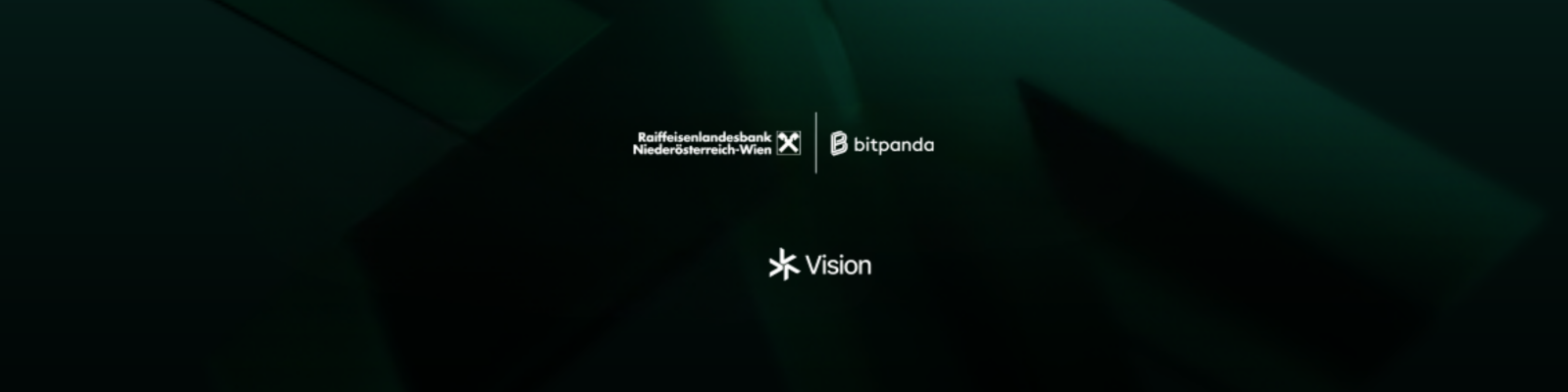 Raiffeisenlandesbank Niederösterreich-Wien und Bitpanda Logo