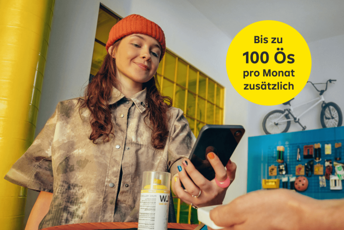 Bis zu 100 Ös pro Monat zusätzlich