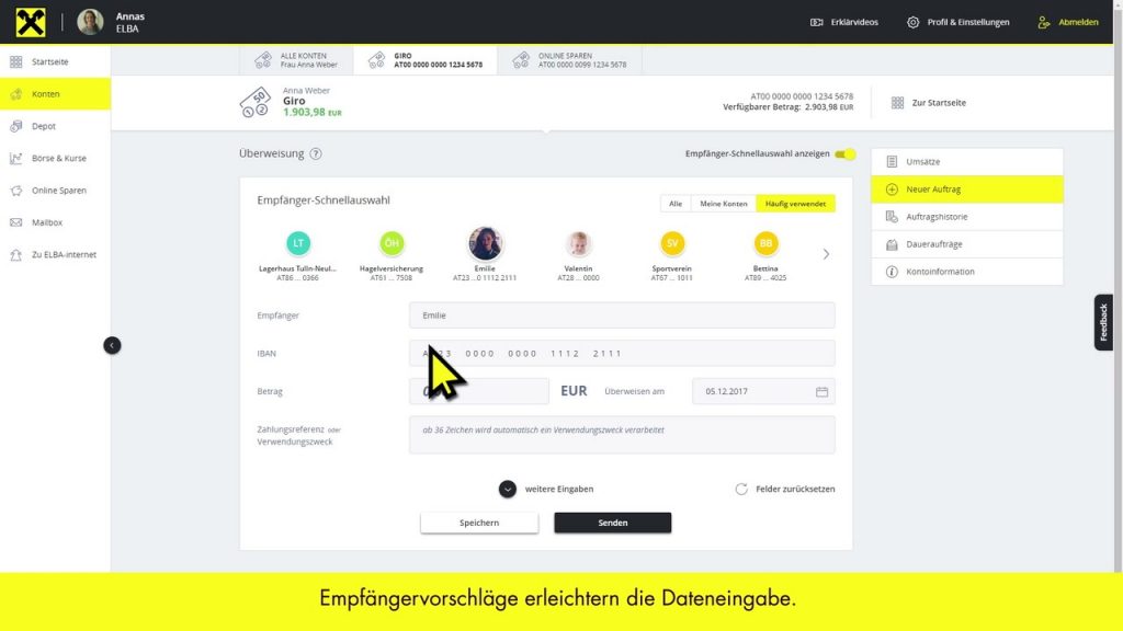 Was Kostet Express überweisung Raiffeisen